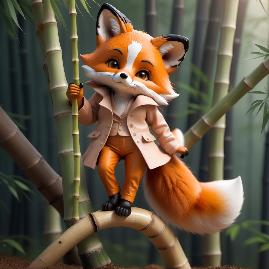 3D cute forest background 0023