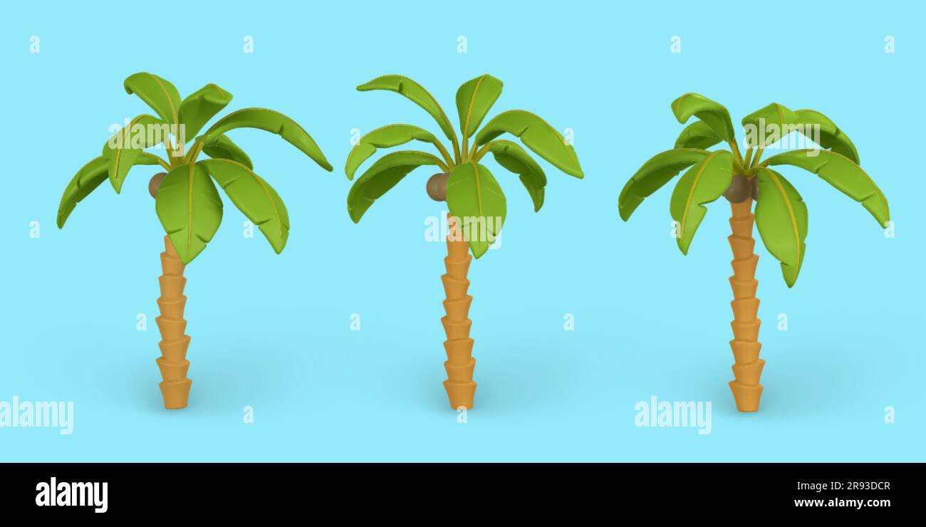 3D cute jungle background 0020