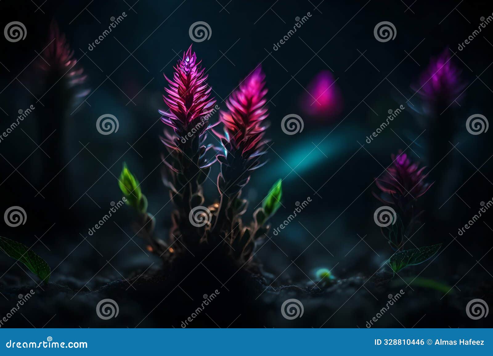 3D cute jungle background 0081