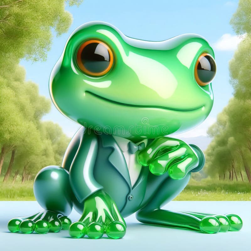 3D cute swamp background 0078