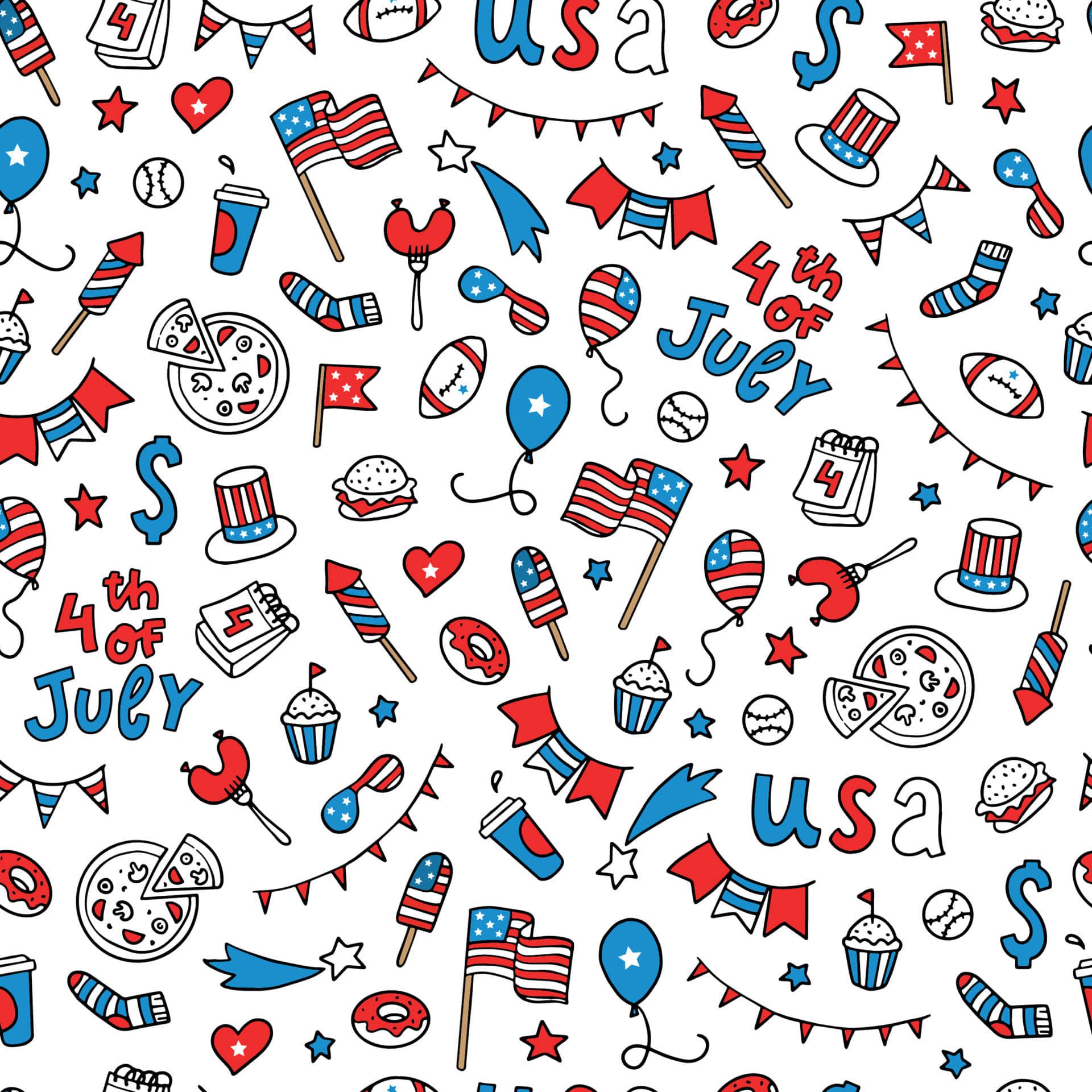 adorable 4th of July backgrounds