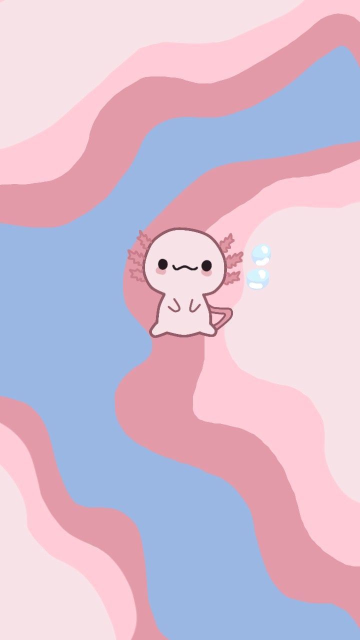 adorable axolotl backgrounds