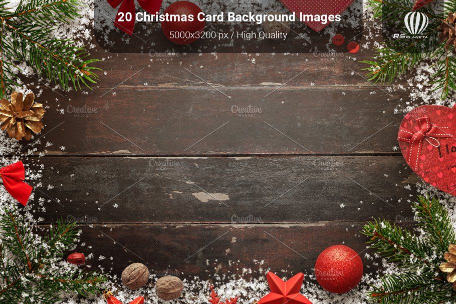 adorable christmas card background