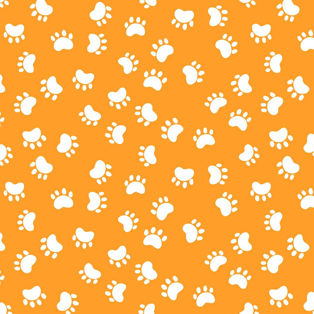 adorable cute paw print backgrounds