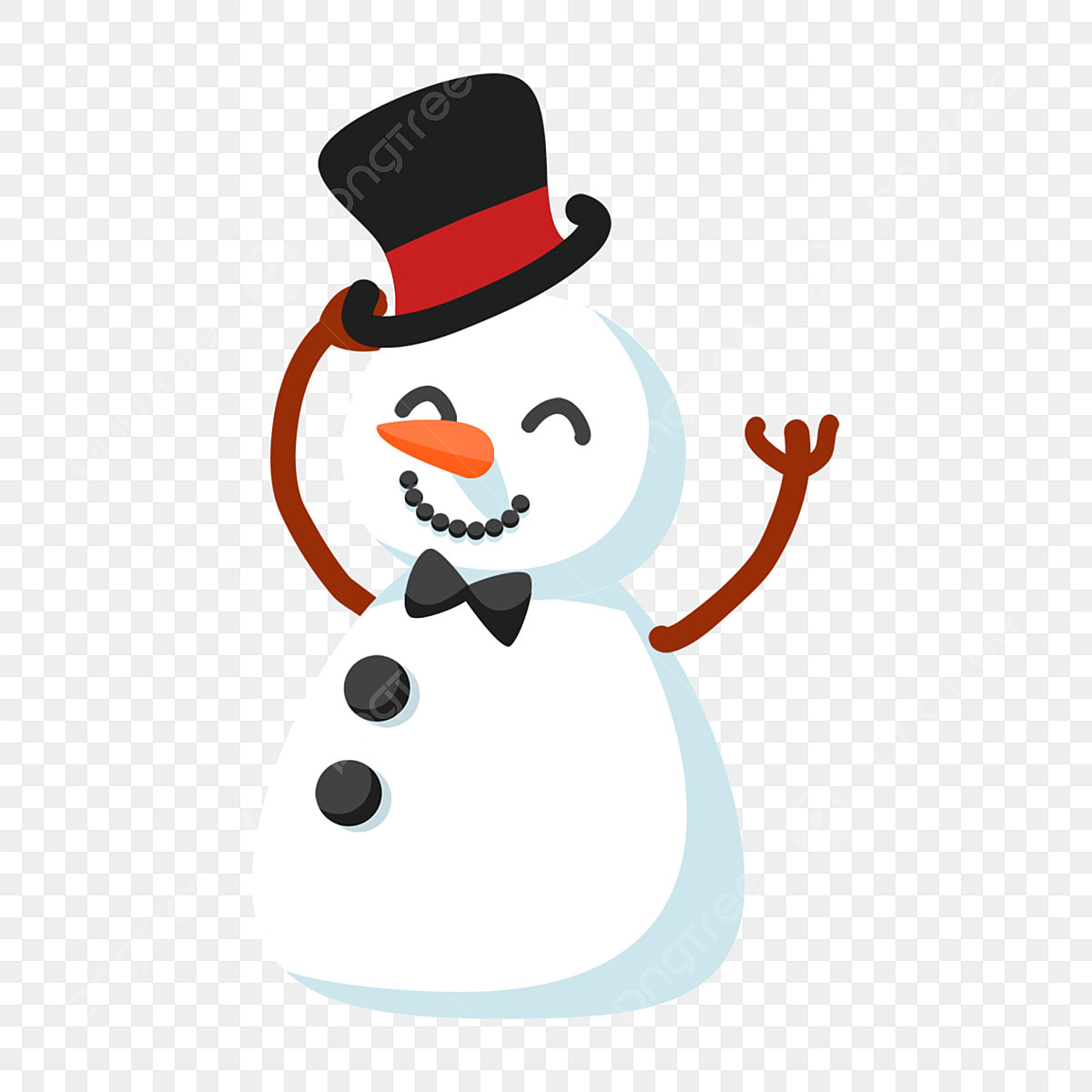 adorable cute snowman transparent background designs