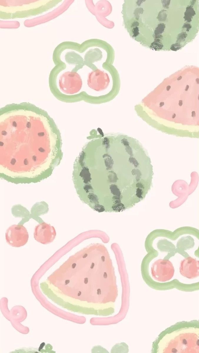 adorable cute watermelon backgrounds