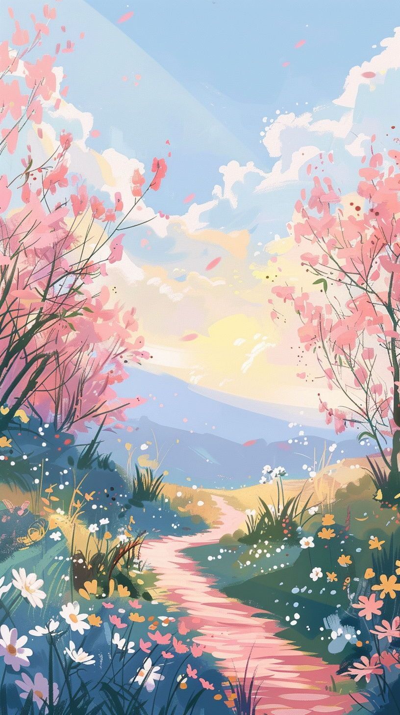 adorable landscape backgrounds for kids