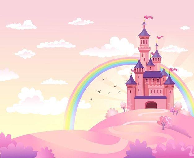 adorable princess background designs