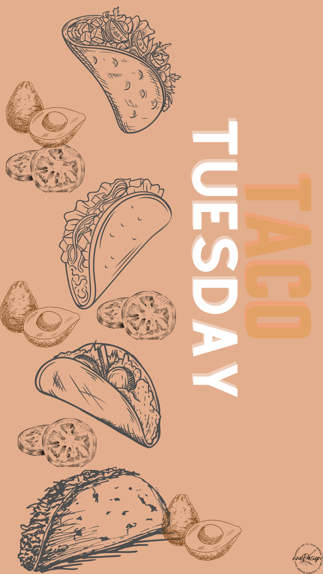 adorable taco background images