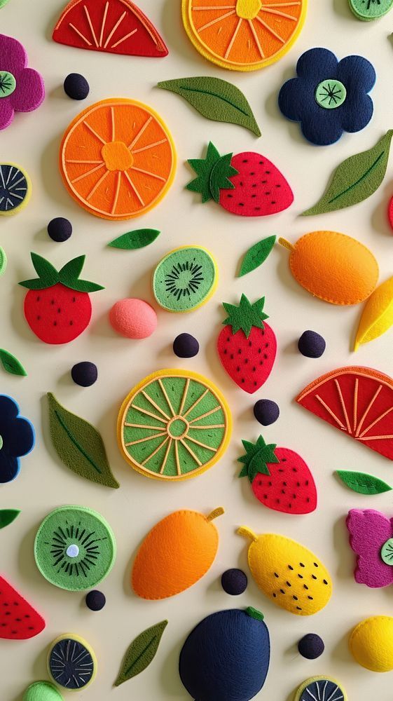 artistic cute fruit backgrounds.