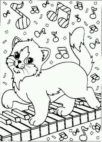 background cute cat cartoon 0042