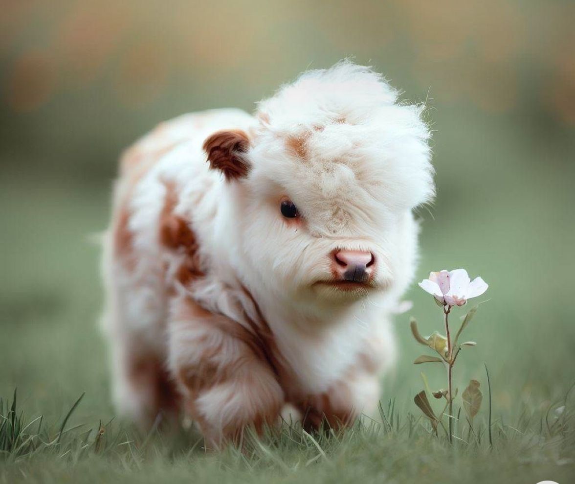 background cute cow wallpaper