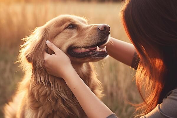 captivating golden retriever backgrounds for social media