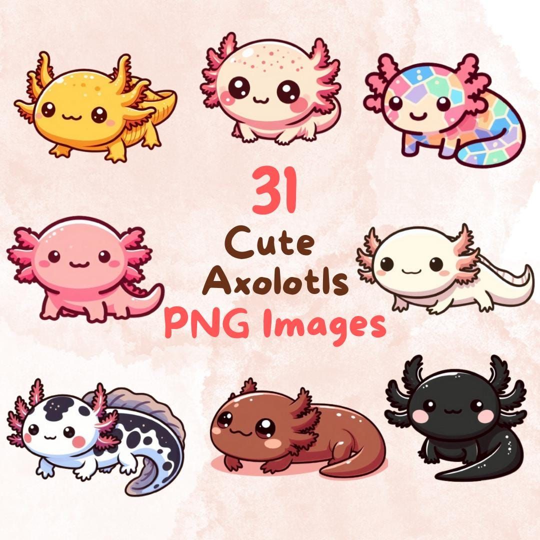 charming axolotl themed backgrounds