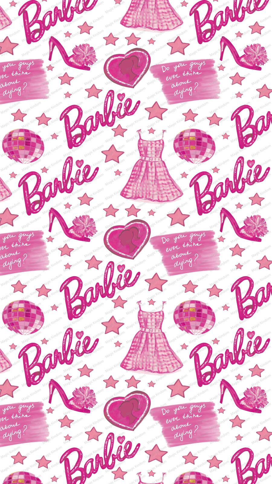 charming Barbie backgrounds for creative projects