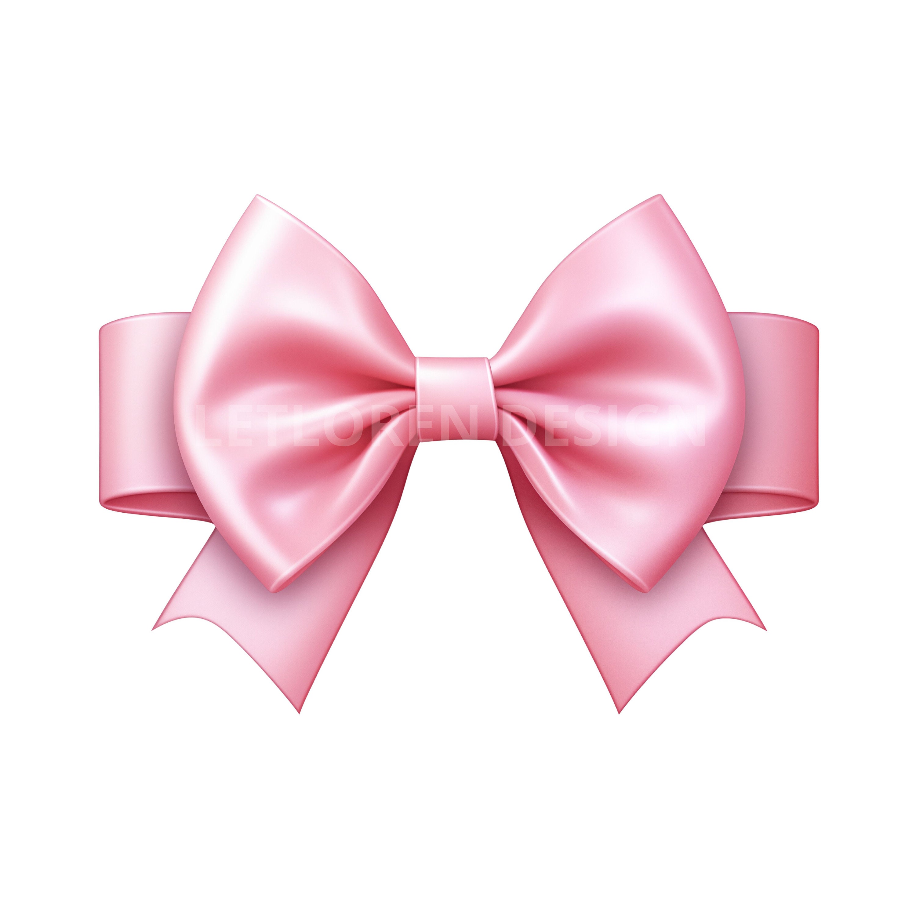 charming cute pink bow transparent background collections