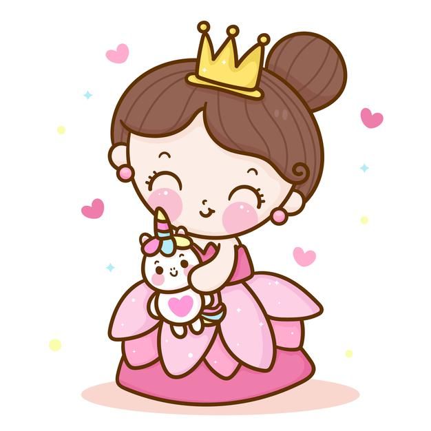 charming cute princess backgrounds