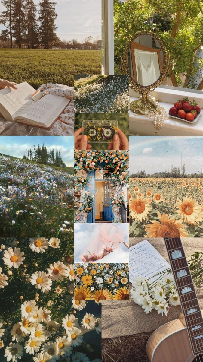 charming digital Collage backgrounds