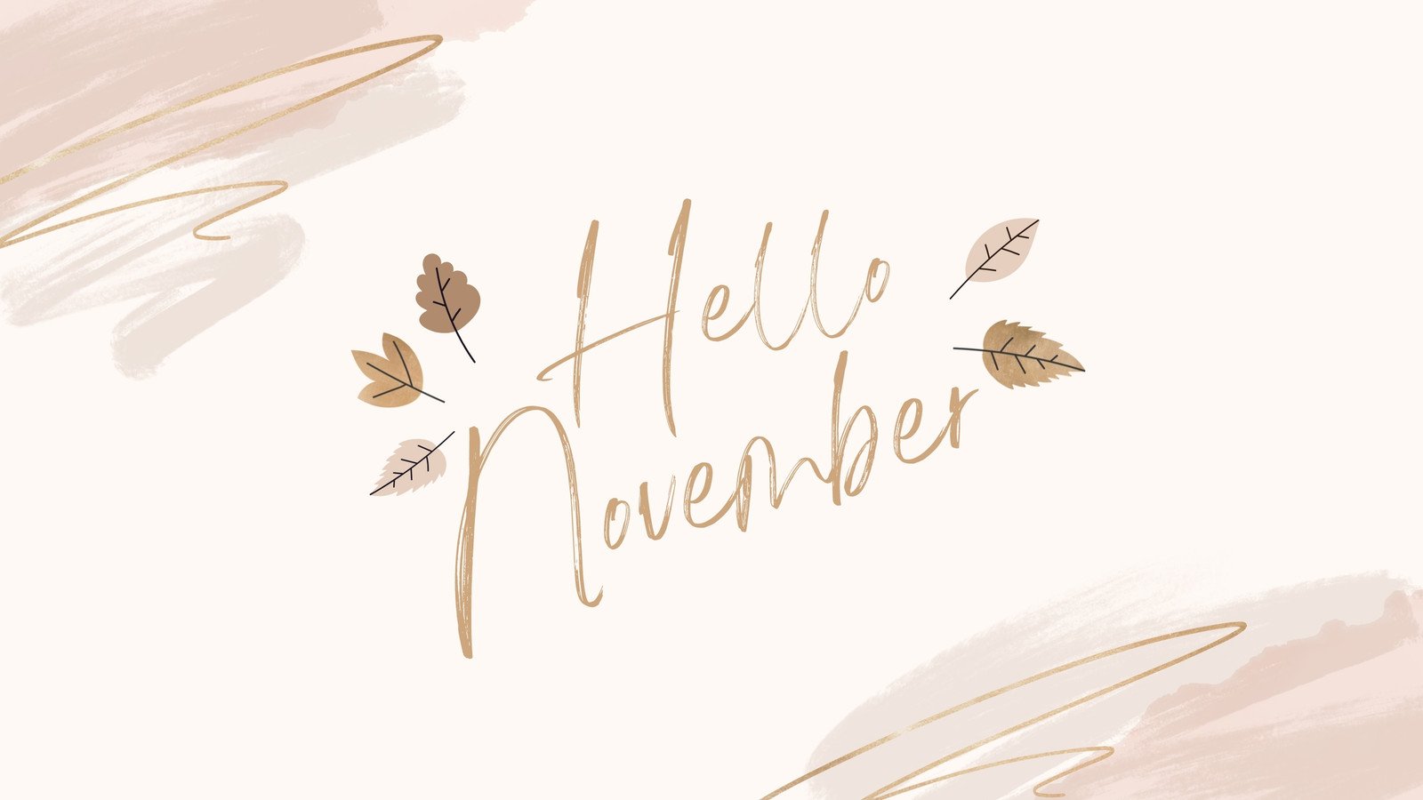 charming November background images