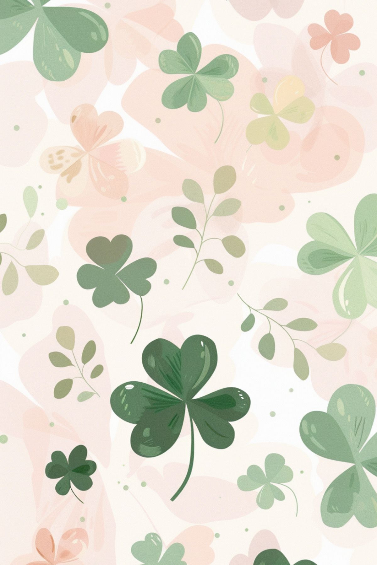 cheerful cute St. Patrick's Day illustrations