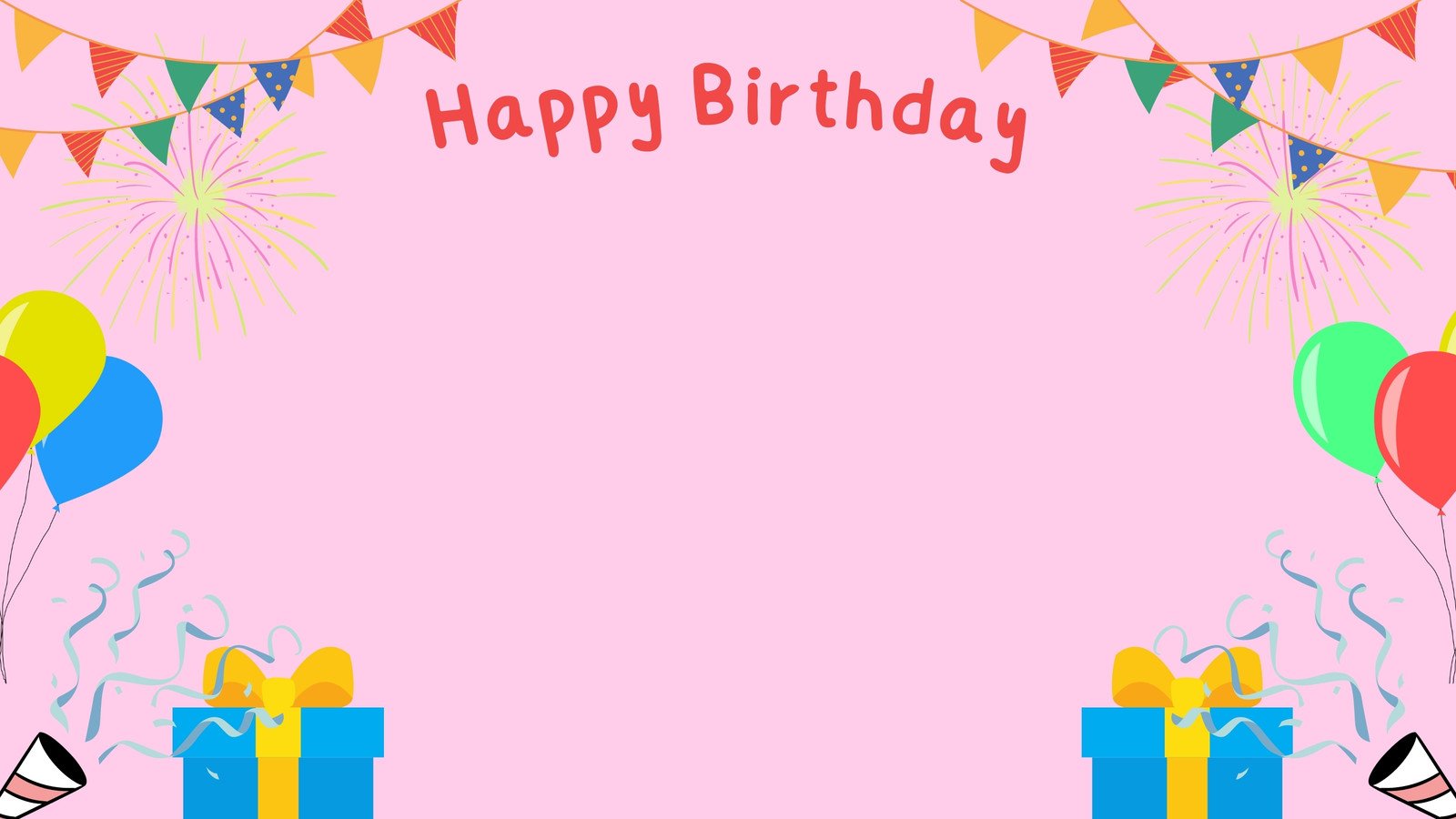 colorful cute Birthday backgrounds