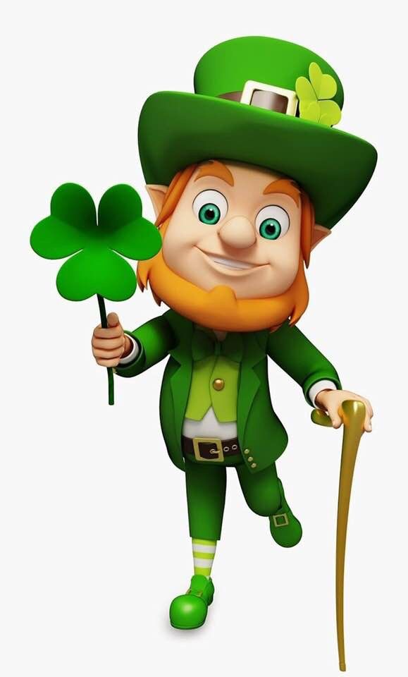 colorful cute leprechaun backgrounds