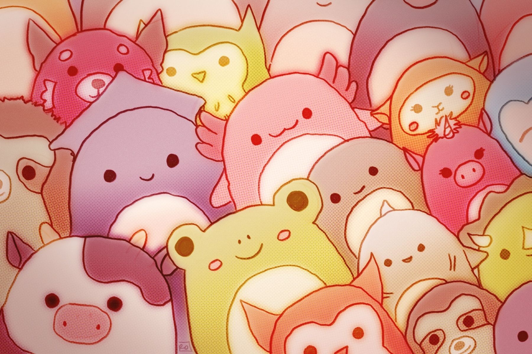 colorful Squishmallow image downloads