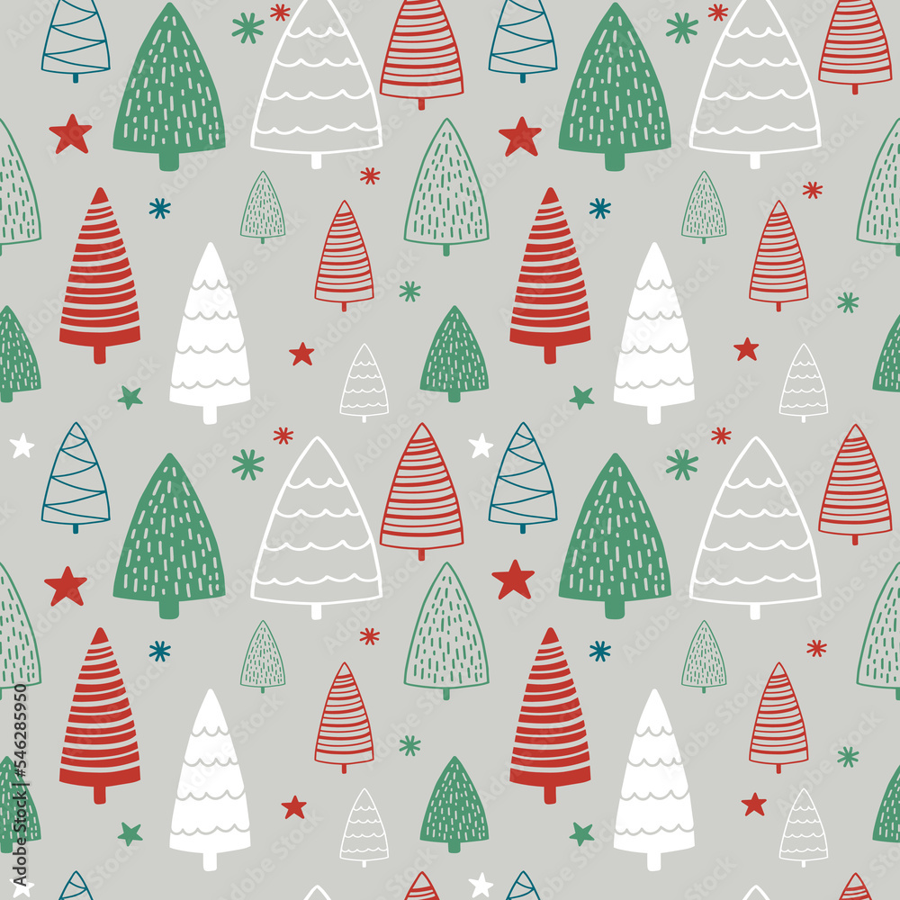 creative cute Christmas pattern backgrounds for social media