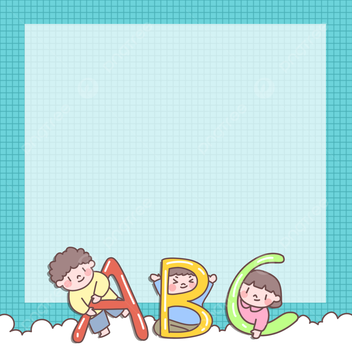 cute abc background 0021