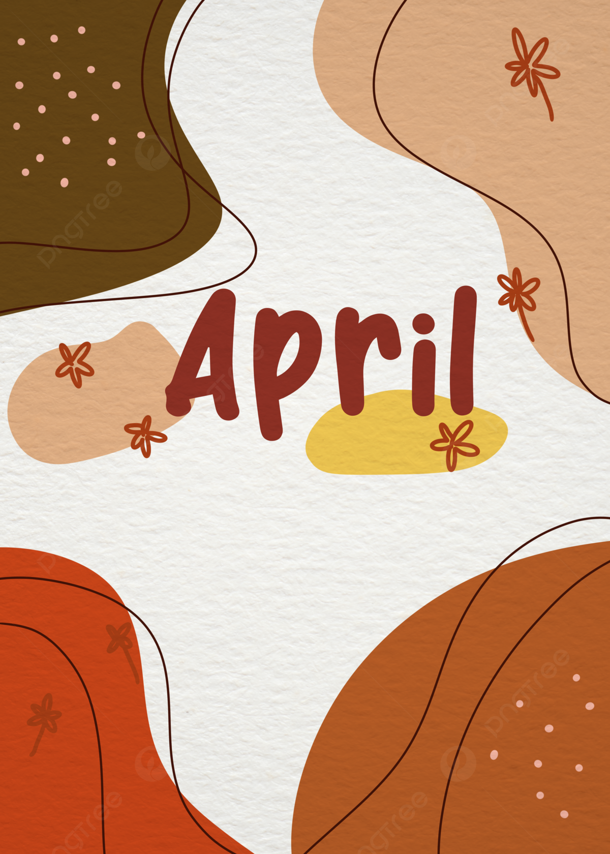 cute april backgrounds for social media