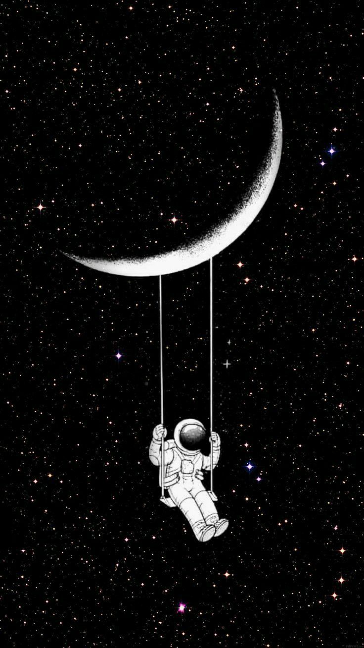 cute astronaut background 0057