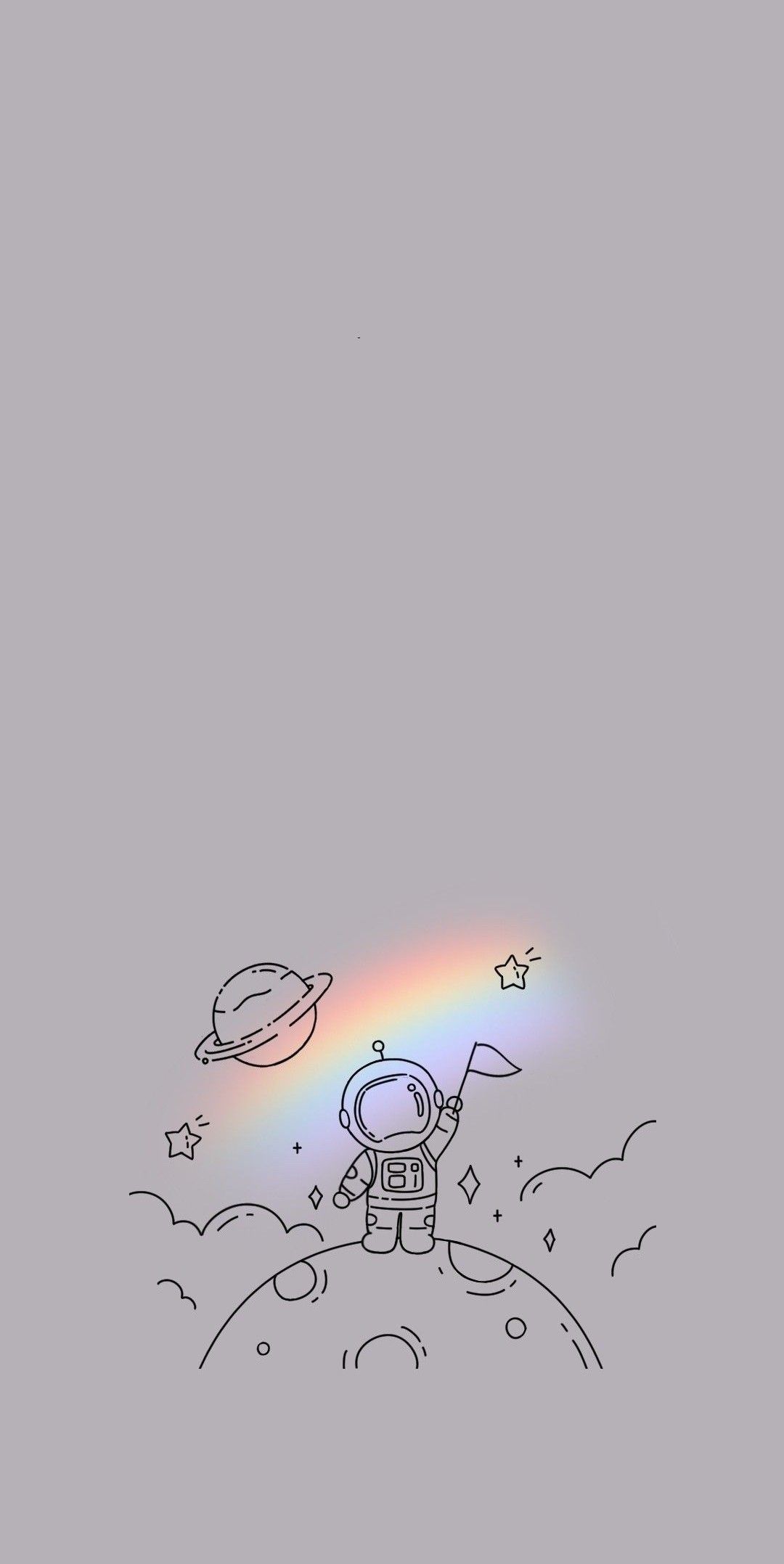 cute astronaut background 0065