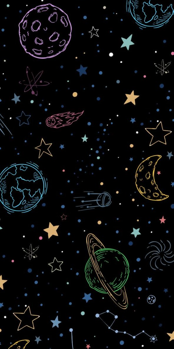 cute astronaut background 0072