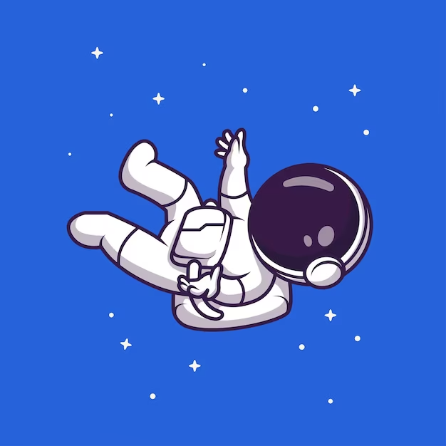 cute astronaut background 0073