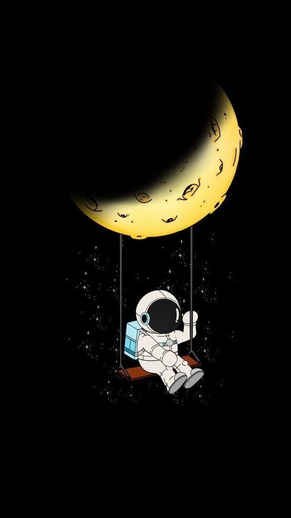 cute astronaut background 0083