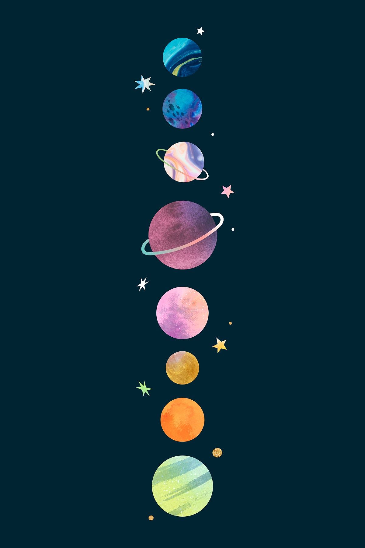 cute astronaut background 0085