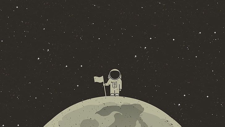 cute astronaut background 0090