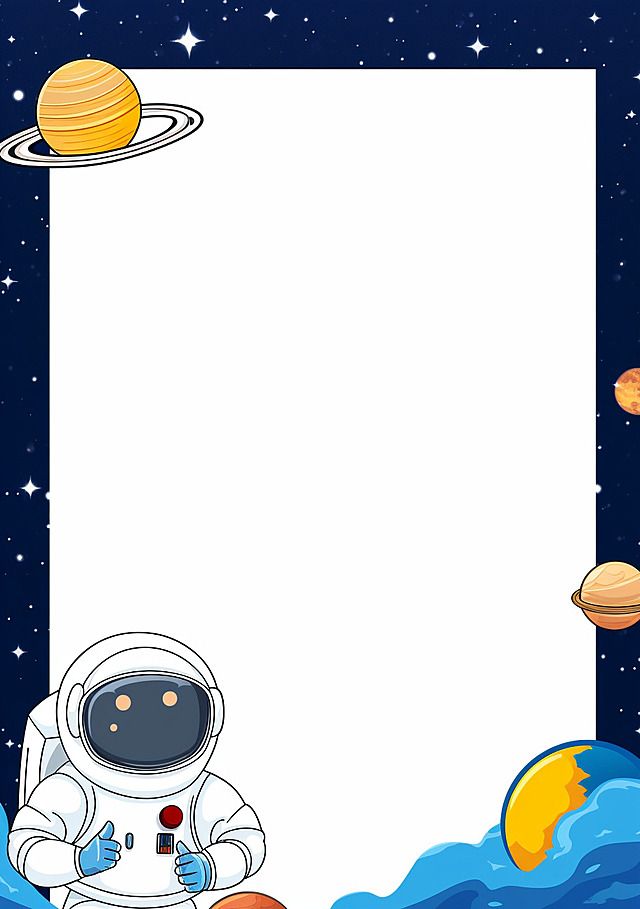 cute astronaut background 0091