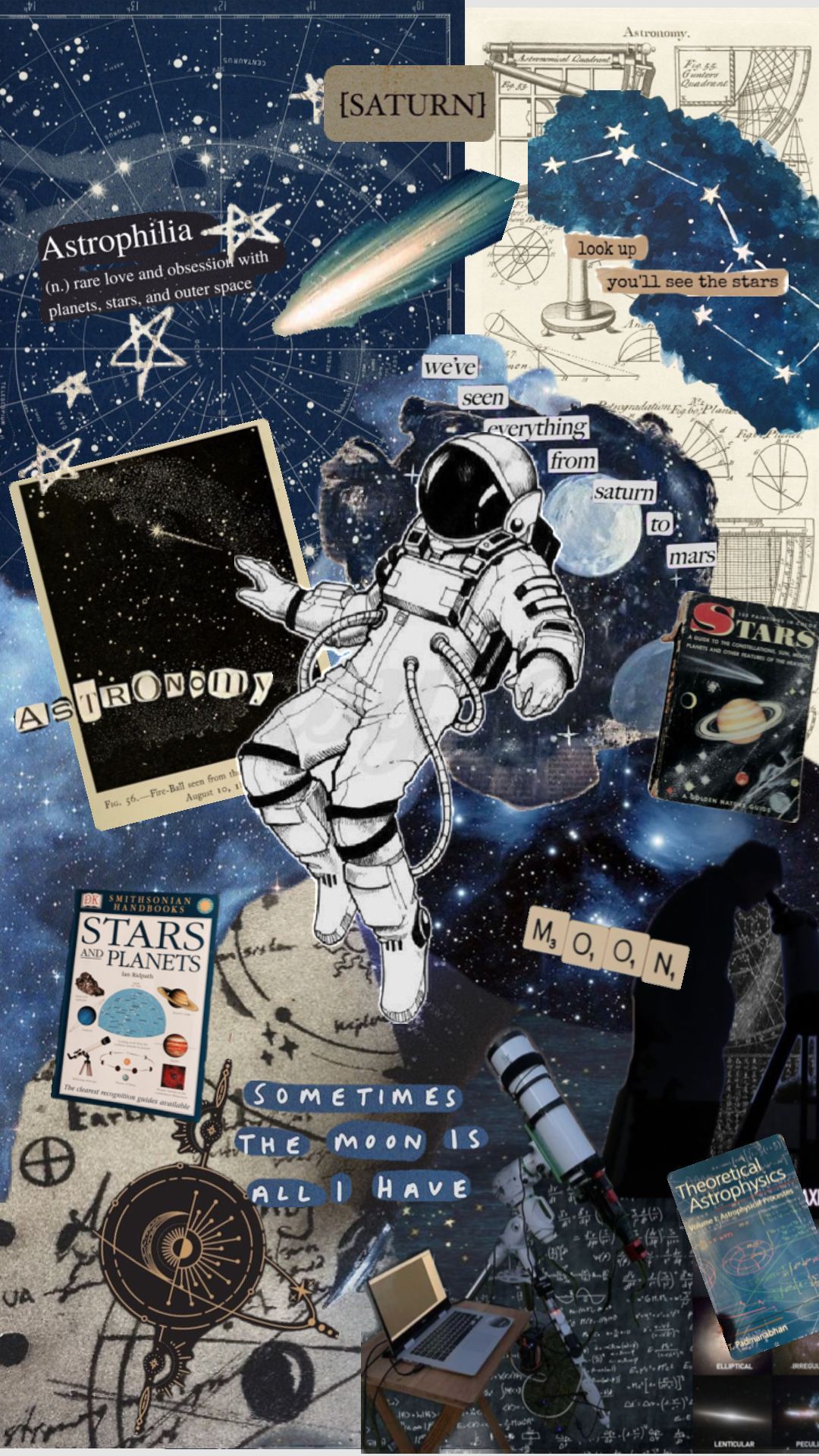 cute astronaut background 0096