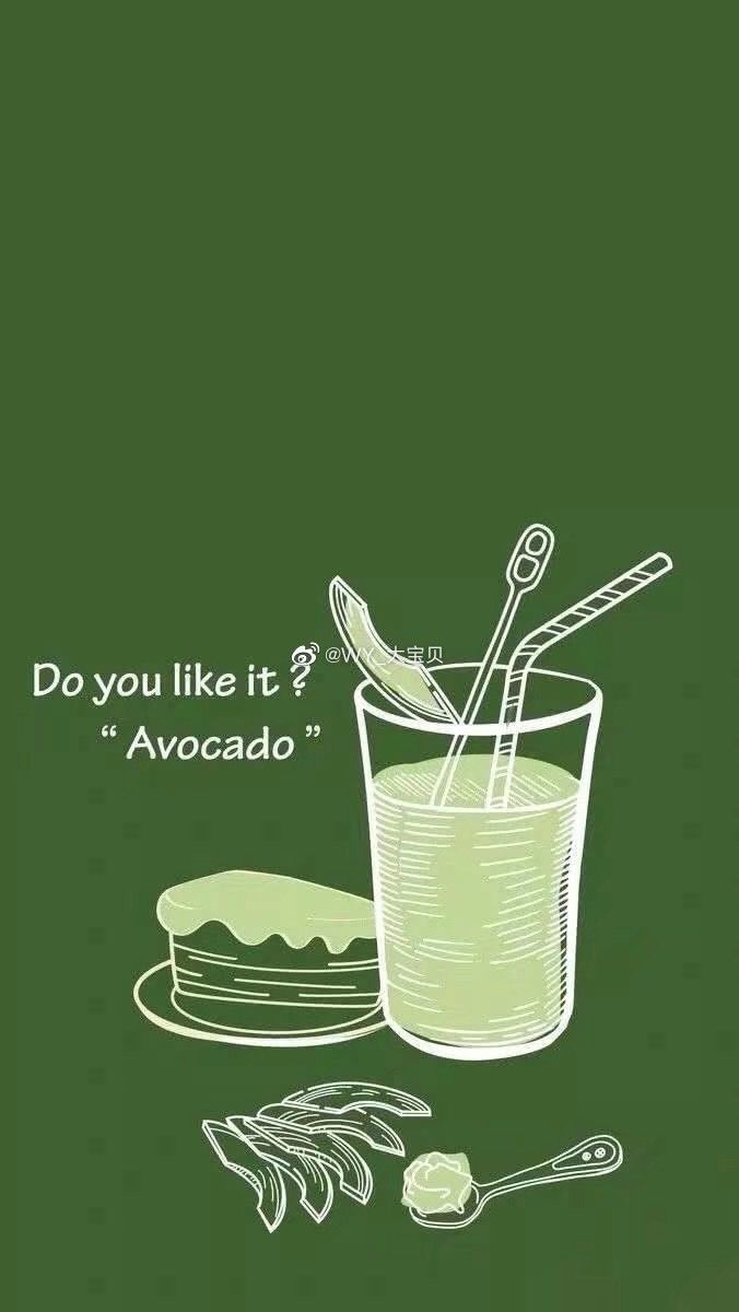 cute avocado backgrounds 0010