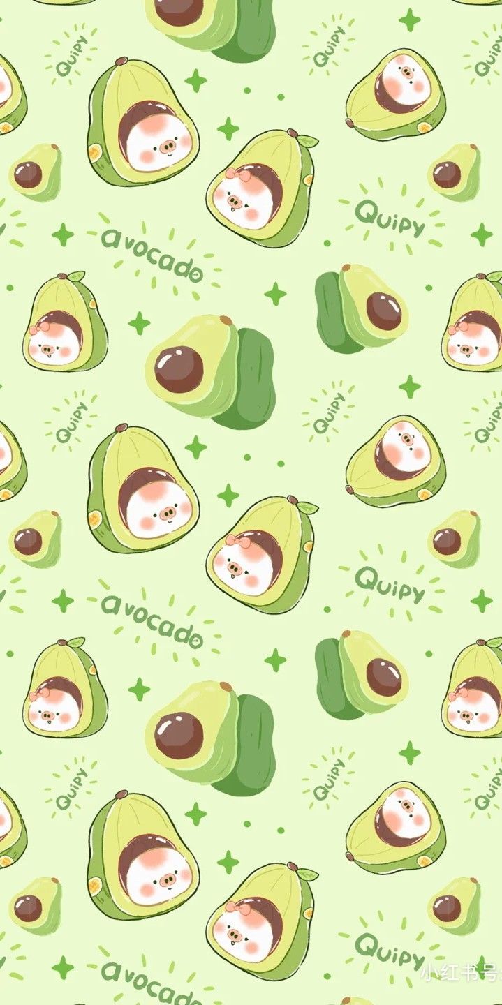 cute avocado backgrounds 0017