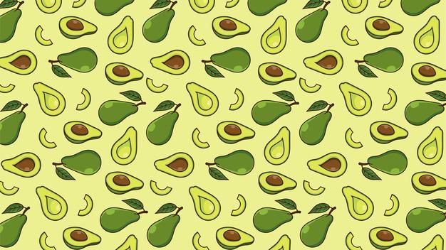 cute avocado backgrounds 0025