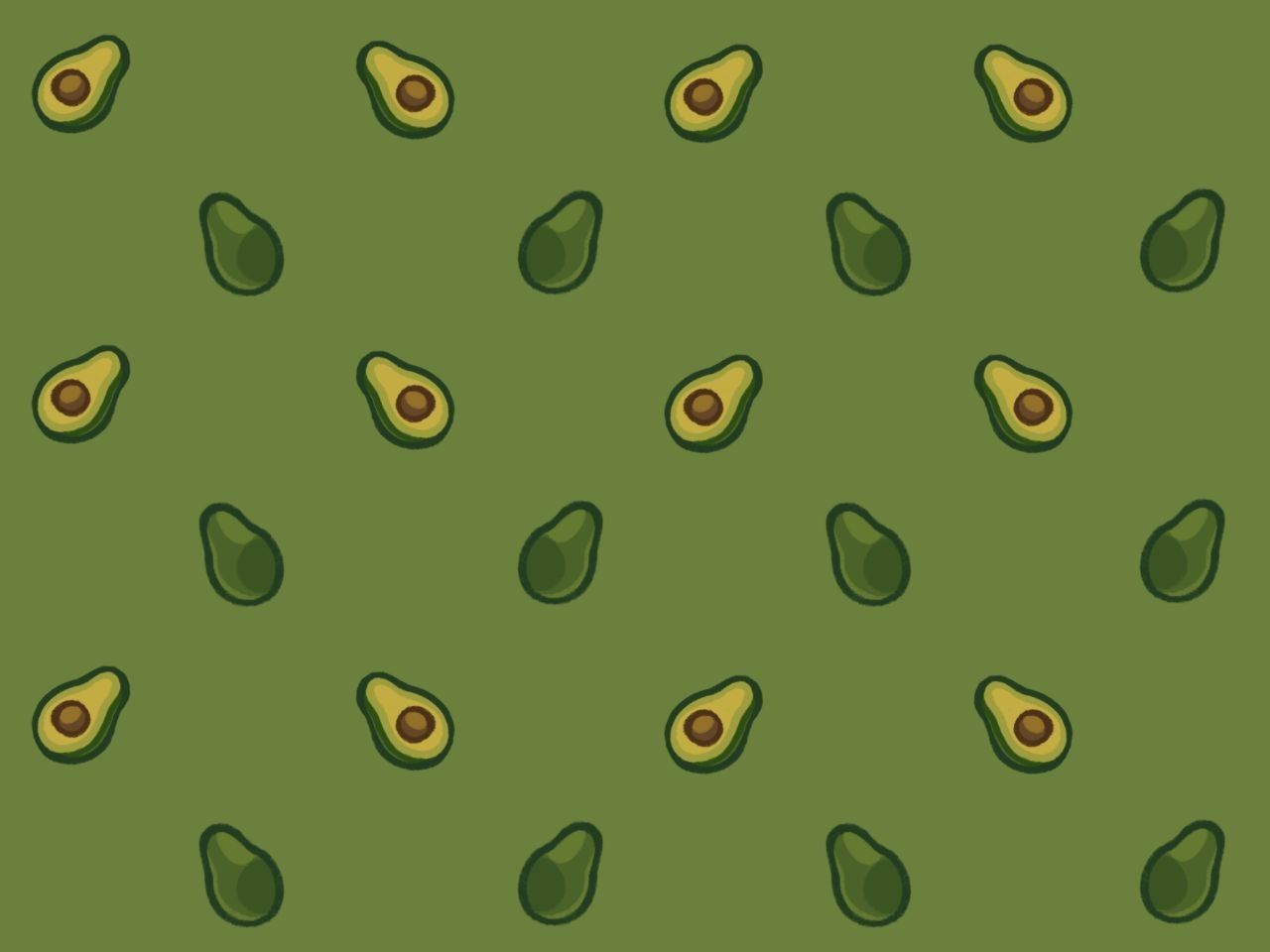 cute avocado backgrounds 0046