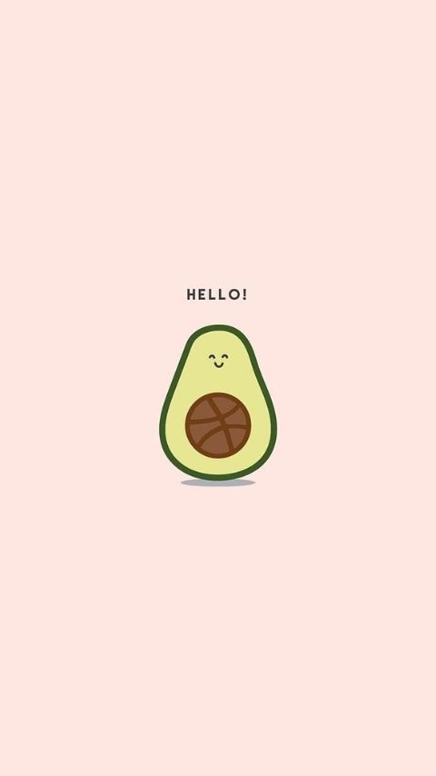 cute avocado backgrounds 0048