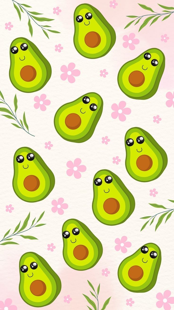 cute avocado backgrounds 0058