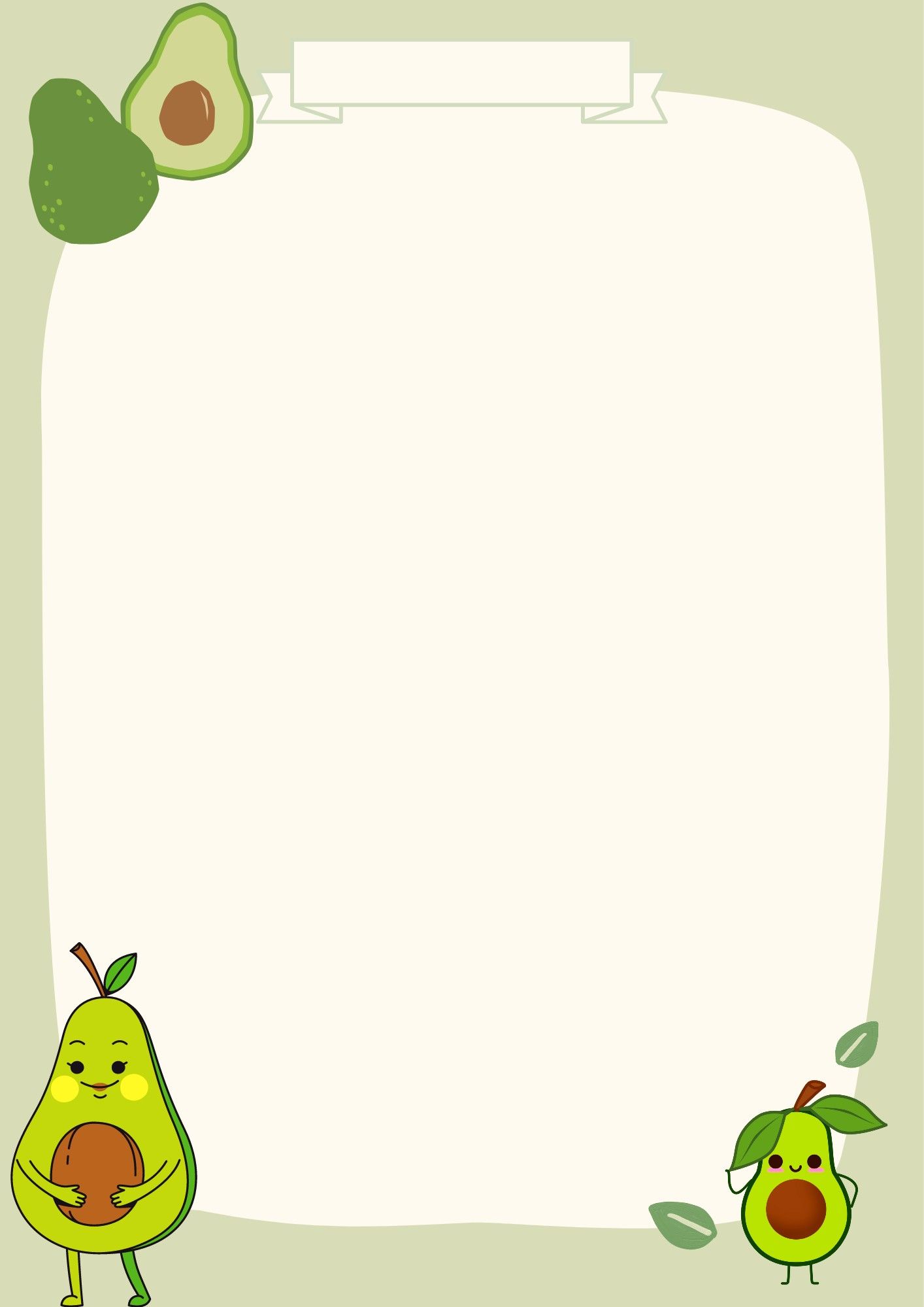 cute avocado backgrounds 0070