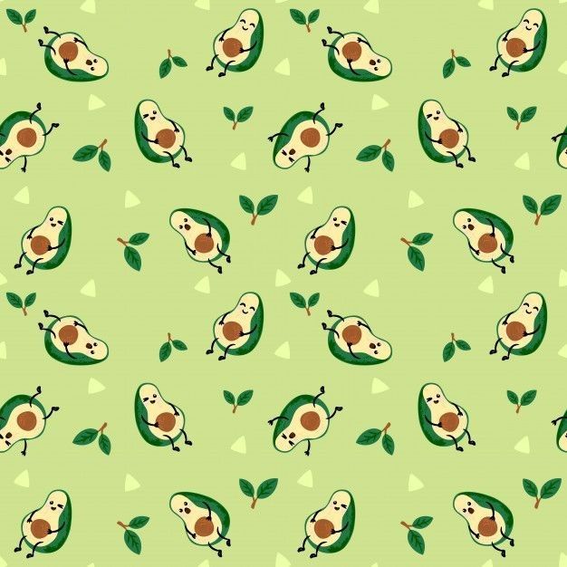 cute avocado backgrounds 0074