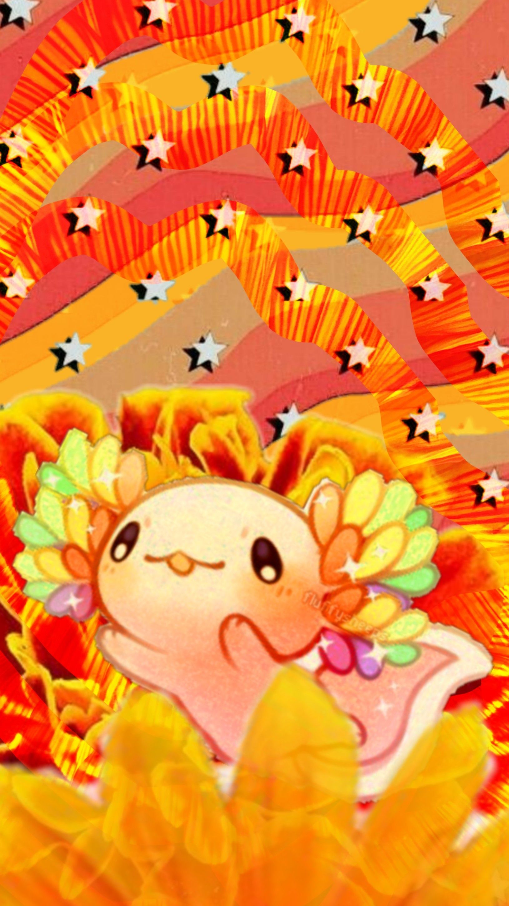 cute axolotl backgrounds 0022