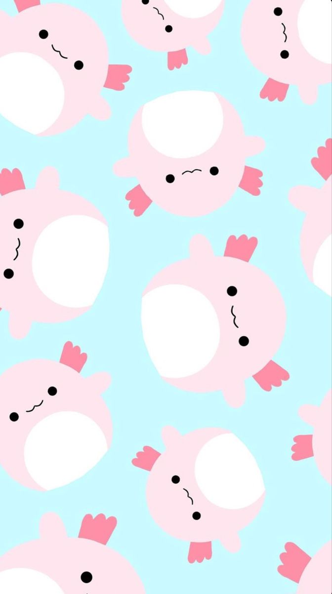 cute axolotl backgrounds 0027