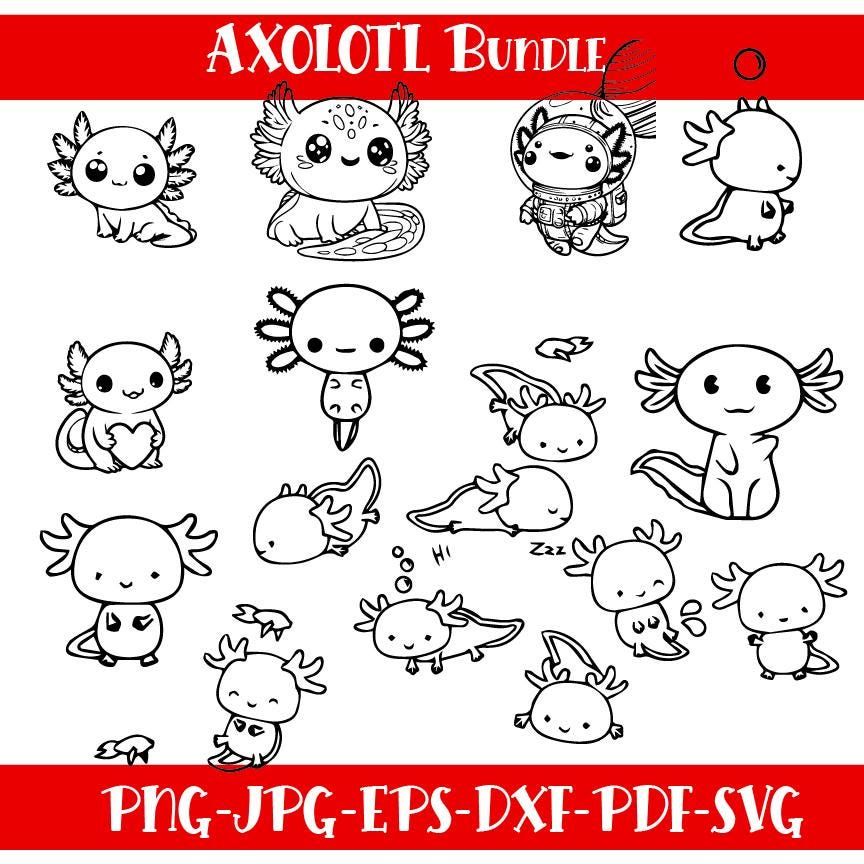 cute axolotl backgrounds 0042